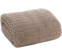 Couvre-lit 130x170 Laris beige microfibre Eurofirany