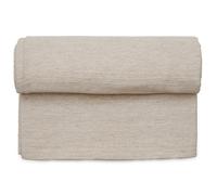 Couvre-lit 180x240 cm collection JAÏA lin et coton coloris beige lin