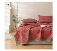 Couvre Lit 2 Personnes 220x240 Réversible Ginkgo Dessus De Lit Boutis Matelassé Coton Couverture Été en Coton Jeté De Lit pour Canapé (Color : 2#, Size : 150x240cm/59x94in)