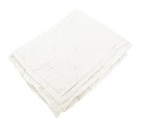 Couvre-lit 240x260 cm CELESTE velours piquage points brodés blanc Nacre