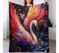 Couvre-lit Abeille, Couverture en Flannel, Le Camping & La Maison, Couvertures De Canapé Salon Douce 130×150cm