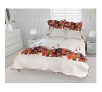 Soleil d'ocre Amelie Boutis, Coton, Beige, 240x260 cm