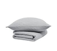 Couvre lit boutis ESSENTIAL - TODAY - Gris clair 240x260 cm