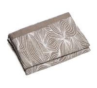 Couvre lit collection EMI pur coton 500 g/m² 260x240 cm marron praline