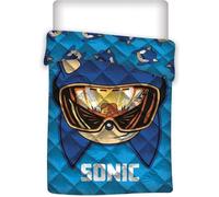 Couvre-lit couette - Sonic the Hedgehog - Simple - 140 x 200 cm - Polyester - 4 saisons