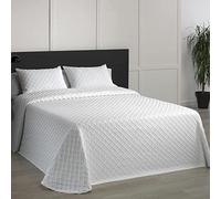Couvre-lit crochet 684 - Lit 150 cm - Couleur blanche