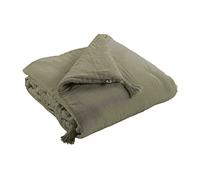 Couvre-lit Double Gaze de Coton Kaki 90x200 cm