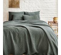 Couvre Lit En Coton Vert 260x240