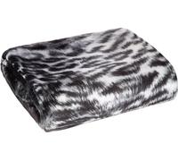 Couvre-lit en microfibre 150x200 Pamela noir bleu foncé avec impression effet 3D Eurofirany