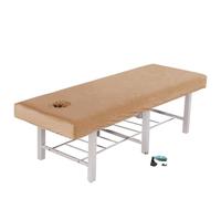 Couvre-lit épais en velours cristal, couvre-lit de beauté, couvre-lit de massage for hôpital, hôtel, salon de beauté(Camel,190X70CM)