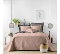 Couvre-Lit Matelassé "Romane" 220x240cm Rose