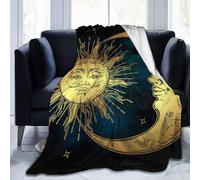Couvre-Lit, Motif Losange À Carreaux Imprimé Couverture De Lit Douce Couverture En Microfibre Chaude Pour Voya