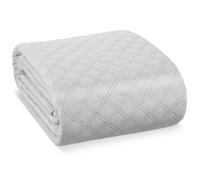 Beautissu Couvre lit 2 Personnes matelassé Respirant pour boxspring Grand