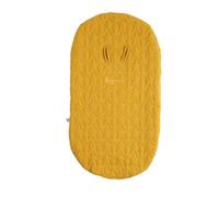 Couvre lit ovale pour berceau en coton - galopin jaune TU