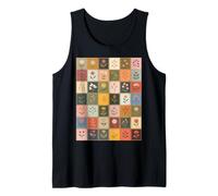 Couvre-lit Patchwork botanique avec Fleurs, Roses Débardeur