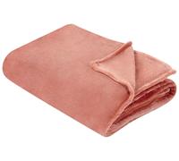 Couvre-Lit Rouge en Polyester 150 x 200 cm Incroyablement Doux et Durable Baybur