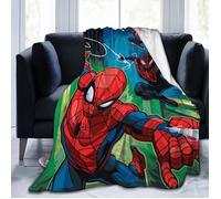Couvre-lit Spiderman super doux et léger en polaire de flanelle, couverture en microfibre chaude et conforta60X50 pouces {31719}
