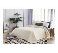 Couvre-lit - Todocama - Underzy - Motif Losanges - 100% Microfibre - Beige 105-200 x 260 cm
