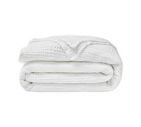 Couvre lit uni en Jacquard de Coton, Yogi, 260x240cm, Essix