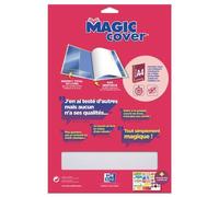 Couvre-livres elba magic cover pvc 9/100e 10 feuilles lisse incolore