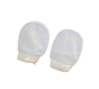 Couvre-mains pour nouveau-nés, mitaines anti-grippage pour bébé avec bords élastiques pour un ajustement parfait, prévention des rayures, mitaines respirantes pour nouveau-nés