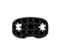 Coolcasc Couvre-masque de ski Coolmasc Puzzle – Protection lentille anti-rayures – Multicolore