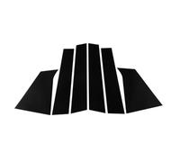 couvre montant Compatible Avec Chevy Pour Malibu 2016 2017 2018 2019 2020 2021 Autocollant Décoratif Noir Brillant Montants Fenêtre Moulures Porte