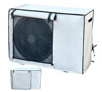 Couvre-moteur climatiseur extérieur, bâche extérieure anti-neige, anti-poussière, housse climatiseur avec boucle fixe, tissu Oxford, résistant au soleil et à l'humidité, résistant à la poussière
