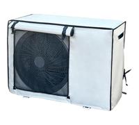 Couvre-moteur climatiseur extérieur, bâche extérieure anti-neige, anti-poussière, housse climatiseur avec boucle fixe, tissu Oxford, résistant au soleil et à l'humidité