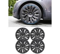 Couvre-moyeux de 19 pouces pour modèle Y, ensemble de 4 protège-moyeux de remplacement, compatibles avec Tesla modèle Y (sans distinction entre gauche et droite)