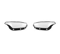 Couvre Objectif Phare Compatible avec Volvo pour XC90 2015-2022 Paire de caches de phares avant transparents, accessoires pour phares.