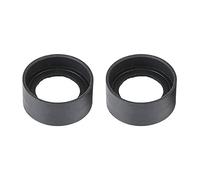 Couvre-oculaire en caoutchouc - Protection oculaire cylindrique - Microscope stéréo - Jumelles monoculaires 32-36 mm - Œil pour porteurs de lunettes, soins de santé sur lunettes - Protections