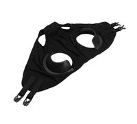 Couvre-Oeil de Cheval Respirant et Résistant au Sable pour des Performances Optimales dans Les Courses de Compétition (Black)