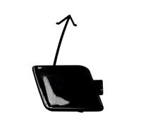 Couvre-Oeil remorquage Voiture pour VW pour Tiguan 2009 2010 2011 5N0807241 Capuchon Crochet Remorquage Pare Chocs Avant Couvercle Dœillet Remorquage Capuchon Crochet remorquage Voiture(Noir)