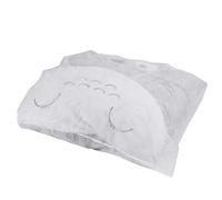 Couvre-oreillers jetables Keenso, 10 pièces Housse de taie d'oreiller légère en Tissu Non tissé Blanc