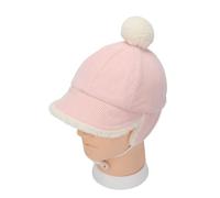 Couvre-oreilles En Fiber Pour Bébé Bande Élastique Douce Pour La Peau Aspect Simple Facile D'entretien Chapeau Flexible Pour Temps Froid Pour Usage Quotidien