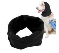 Couvre-Oreilles Pour Chien Capuche Douce et Apaisante pour Animal de | Snood Chauffant Pour Cou De Chien Pour Races Petites Moyennes Et Grandes Pour Le Bain La Coupe De Poils La Douche L