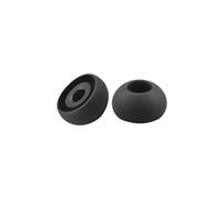 Couvre-Oreilles pour JBL Race for Endurance Run 2, Bouchons d'oreille en Silicone, Remplacement des Embouts Intra-Auriculaires pour Casque d'écoute, Housse pour Oreillettes, S M L (Noir)