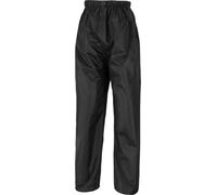 Couvre-pantalon de pluie pour enfants Result Core Stormdri BC2052 (3-4 ans) (Noir)