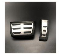 Couvre-pédale Accessoires Style Automobile : Étui Repose-pieds Pour Pédale Frein Carburant Pour A6 (4F) C6 S6 2009 2010 2011-2012 AT Pédales Frein Couverture(Accelerator Brake2piece)