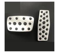 Couvre Pédale Boîtier Pédale D'accélérateur Frein Pour Chevrolet Pour Cruze Pour Malibu Pour Trax Pour Equinox - Accessoires Auto Repose-pieds Voiture(Aluminium NO Clip AT)