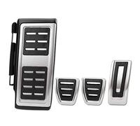 Couvre PéDale Cochon De Voiture Sport Frein Carburant Dead Pedal Cover Set Ajuster For Seat Leon 5f Mk3 Fit User For Skoda Octavia A7 For Vw Golf 7 8 Accessoires Auto(MT)