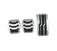 Couvre-pédale Compatible Avec Ford Pour C-Max Pour CMax Pour S-Max MK2 2011-2019 Coussinets De Pédale Voiture En Acier Inoxydable Couvercle Pédales(3pcs)