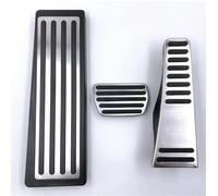 Couvre-pédale Couvercle Plaque Pédale Repose-pieds Frein D'accélérateur Voiture Rénovation Intérieure Compatible Avec Volvo Pour S90 2017 2018 2019 2020 2021 2022(3 pcs)