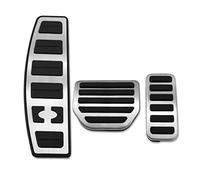 Couvre-pédale d'accélérateur de voiture compatible avec Range Rover Sport L320 2010-2013, LR4 Discovery 4 L319 - Capuchon de pédale de frein à gaz, accessoires intérieurs en acier inoxydable
