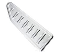 Couvre-pédale d'Accélérateur Pour Renegade 2015 - 2023 Pédales Voiture Accélérateur Frein À Gaz Repose-pieds Couvercle De Pédale Accessoires D'intérieur Couvre Pédale Embrayage(Silver for Renegade)