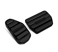 Couvre Pédale Embrayage Housse De Pédale D'accélérateur Interne Antidérapante Anti-rayures Anti-salissures Housse De Pédale Spéciale Aluminium Pour Daihatsu Antiderapant Pédales(Black)