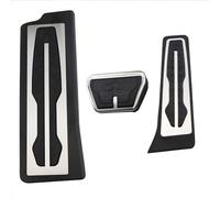 Couvre Pédale Embrayage Pour BMW Série 3 G20 2020 - 2022 Pédale Accélérateur Frein Voiture Repose-pieds Couvercle Plaque Patins Antidérapants Accessoires Antiderapant Pédales(AT with Rest)