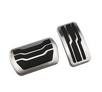 Couvre Pédale Embrayage Pour Focus 2 3 4 Pour MK2 MK3 MK4 Pour RS Pour ST 2005-2020 Coussinets Pédale Voiture Acier Inoxydable Couvercle Pédales Pédale Frein Embrayage(AT)
