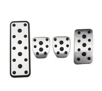 Couvre Pédale Embrayage Pour Forester 2006-2018 Couvercle De Pédale Automatique En Acier Inoxydable Aux Pédales De Voiture MT Antiderapant Pédales(MT with Rest)